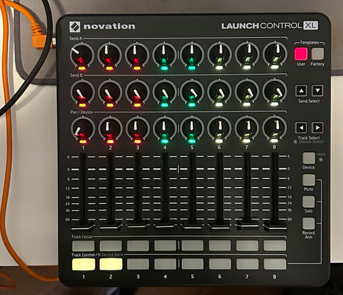 Novation launch control - control, xl