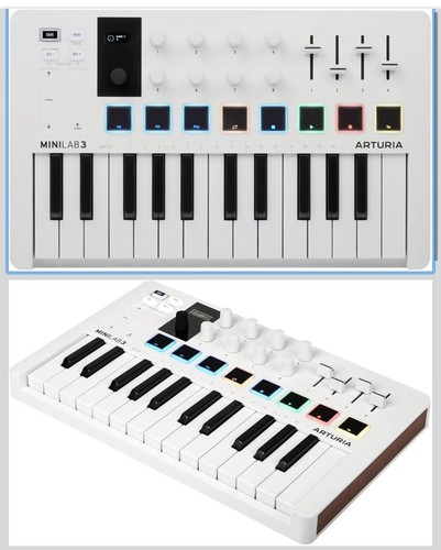 Arturia minilab weiß midi - weiß,